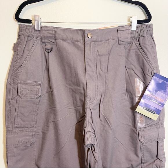 5.11 Tactical Men's Gray Multi Pocket Performance Cargo Pant Size 38 NWT - Picture 2 of 16